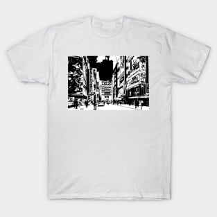 Tokyo - Akihabara Manga Panel T-Shirt